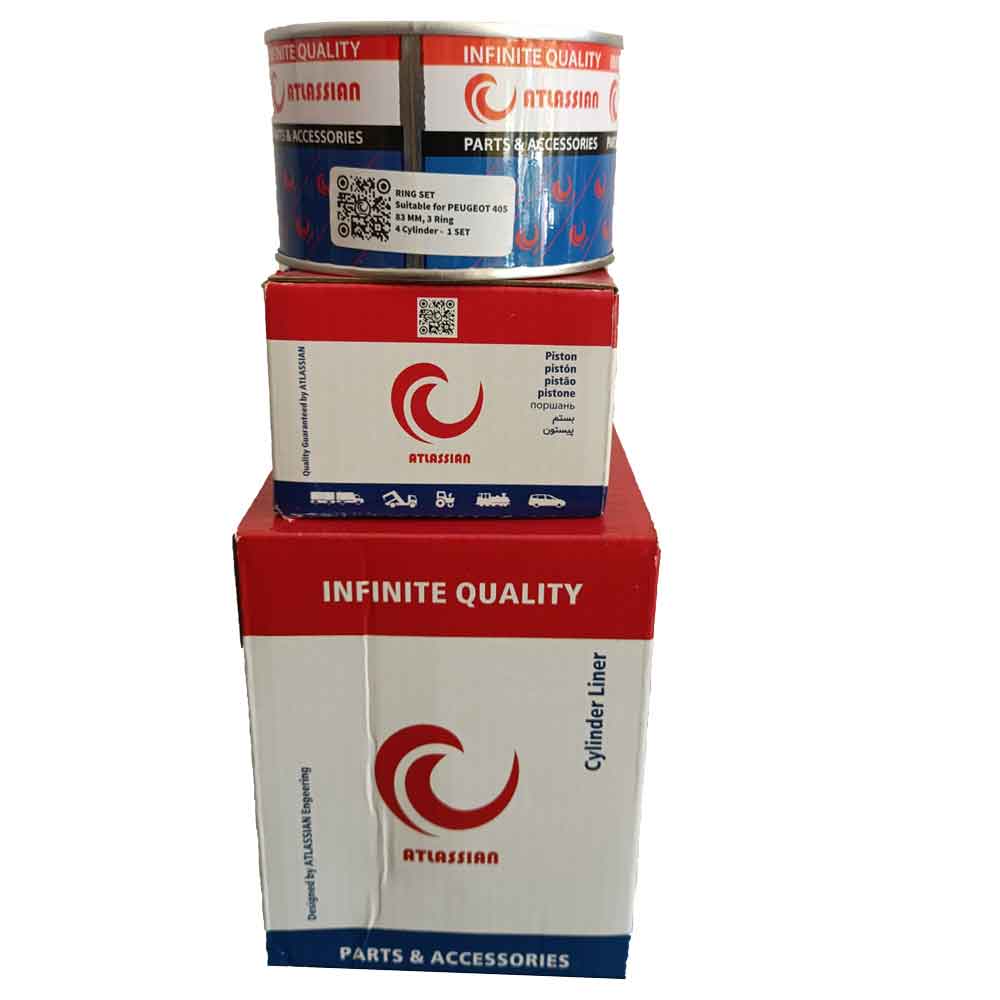 بوش و پیستون و رینگ پژو 405 اطلسیان